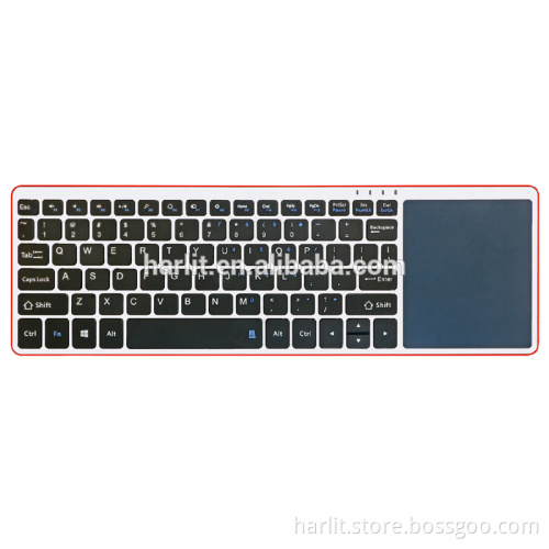 Compute Bluetooth Keyboard With Touchpad Universal Wireless Keyboard With Large Touchpad For Tablet PC Android TV Laptop Desktop